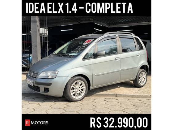 FIAT IDEA 1.4 MPI ELX 8V FLEX 4P MANUAL FIAT IDEA 1.4 MPI ELX 8V FLEX 4P MANUAL